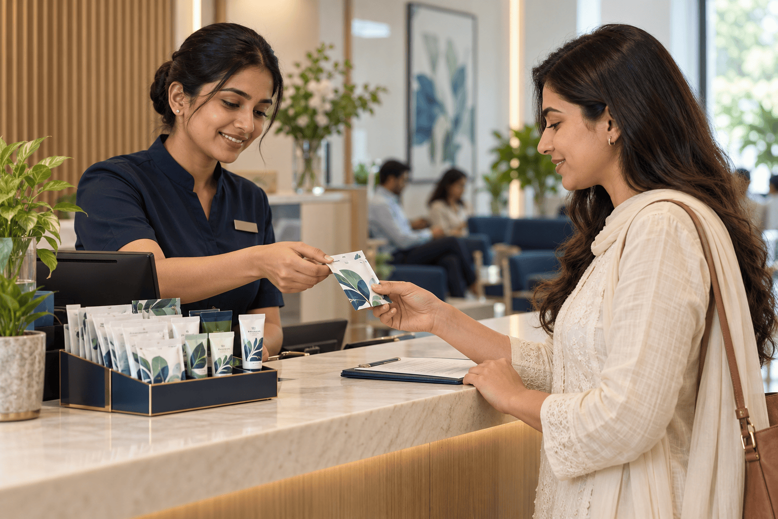 Point of Care Commerce - Targeted Product Sampling