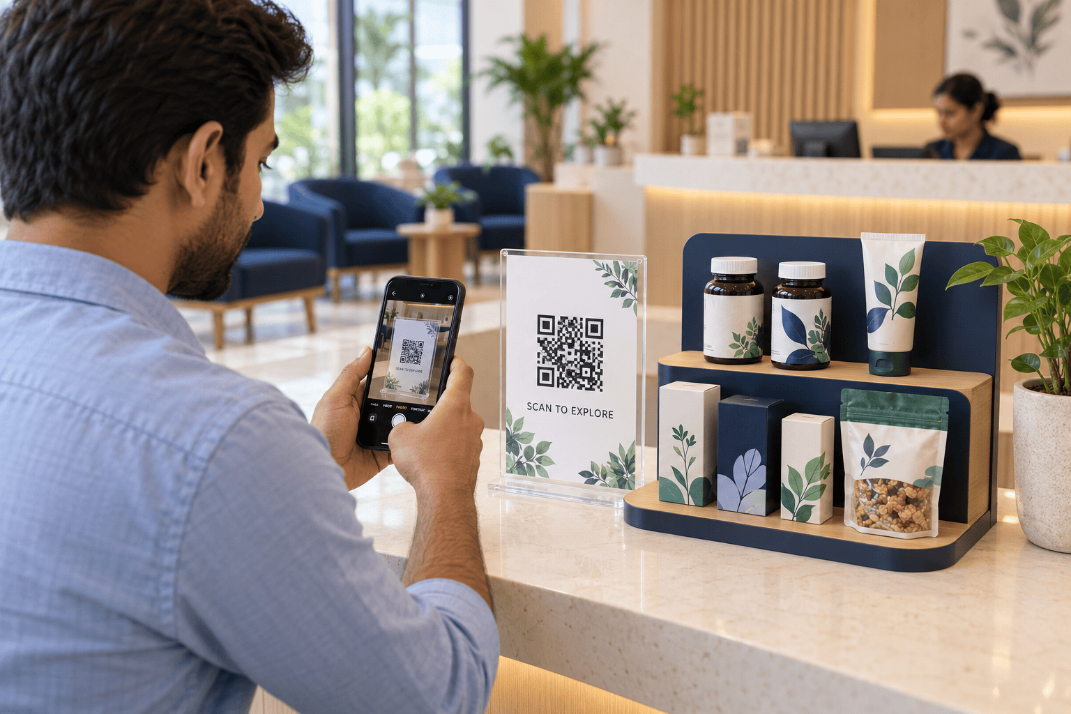Point of Care Commerce - Interactive Product Showcase